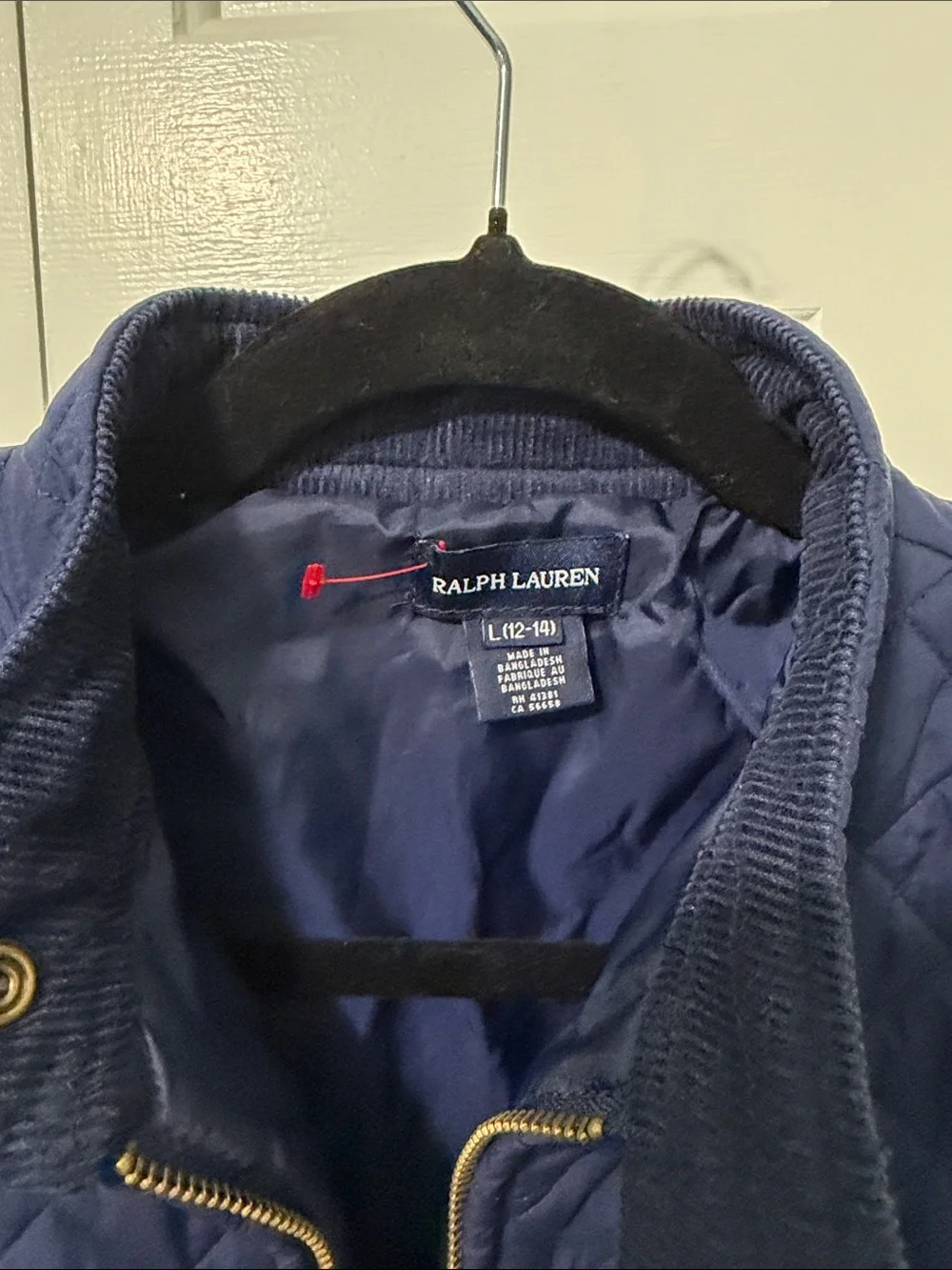 Ralph Lauren Quilted Lightweight Women's Jacket - Blue